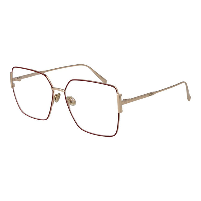 Tod's Red Metal Glasses (Frames) Tod's