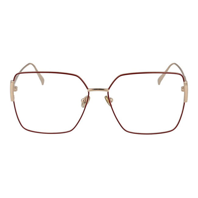 Tod's Red Metal Glasses (Frames) Tod's