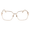 Tod's Gold Metal Glasses (Frames) Tod's