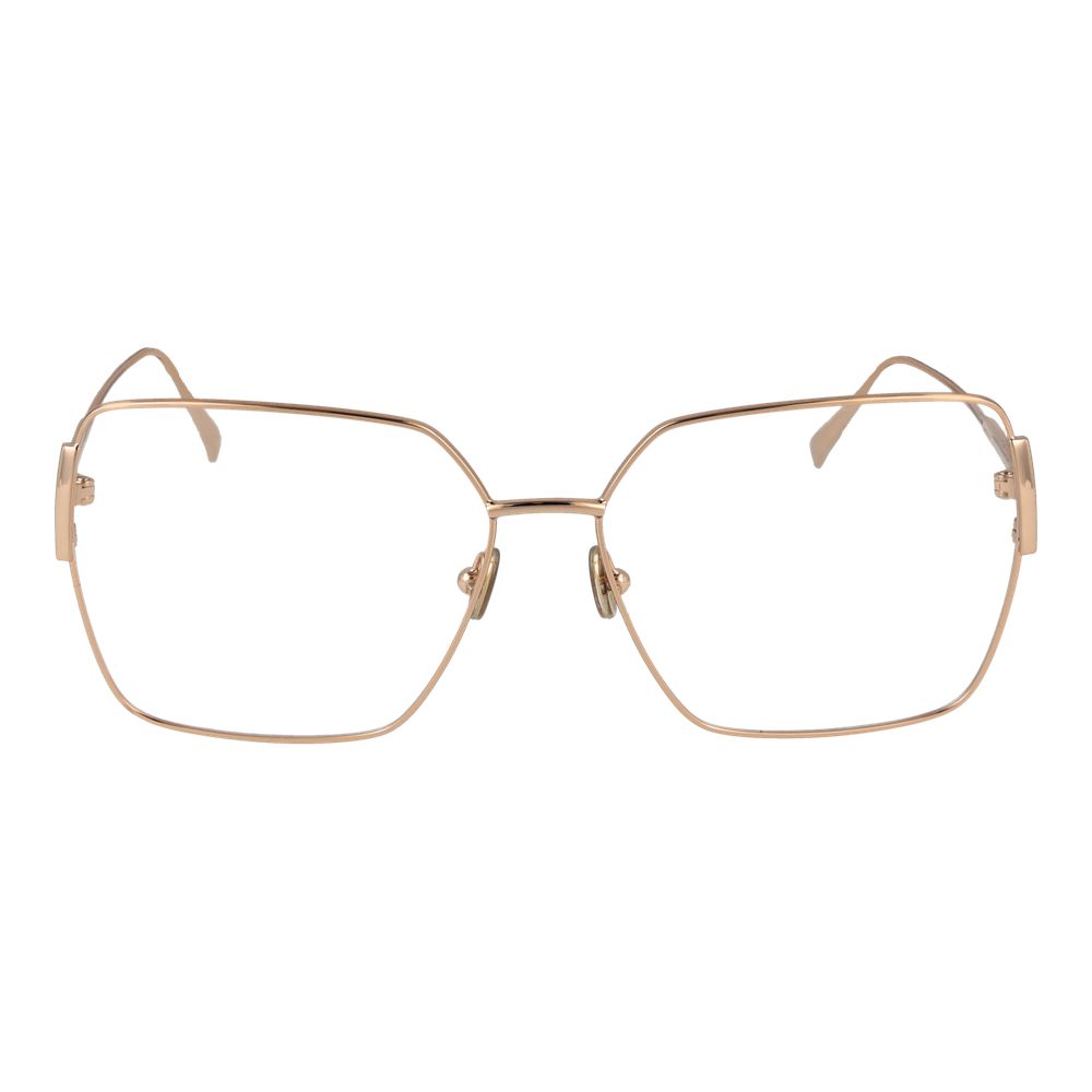 Tod's Gold Metal Glasses (Frames) Tod's