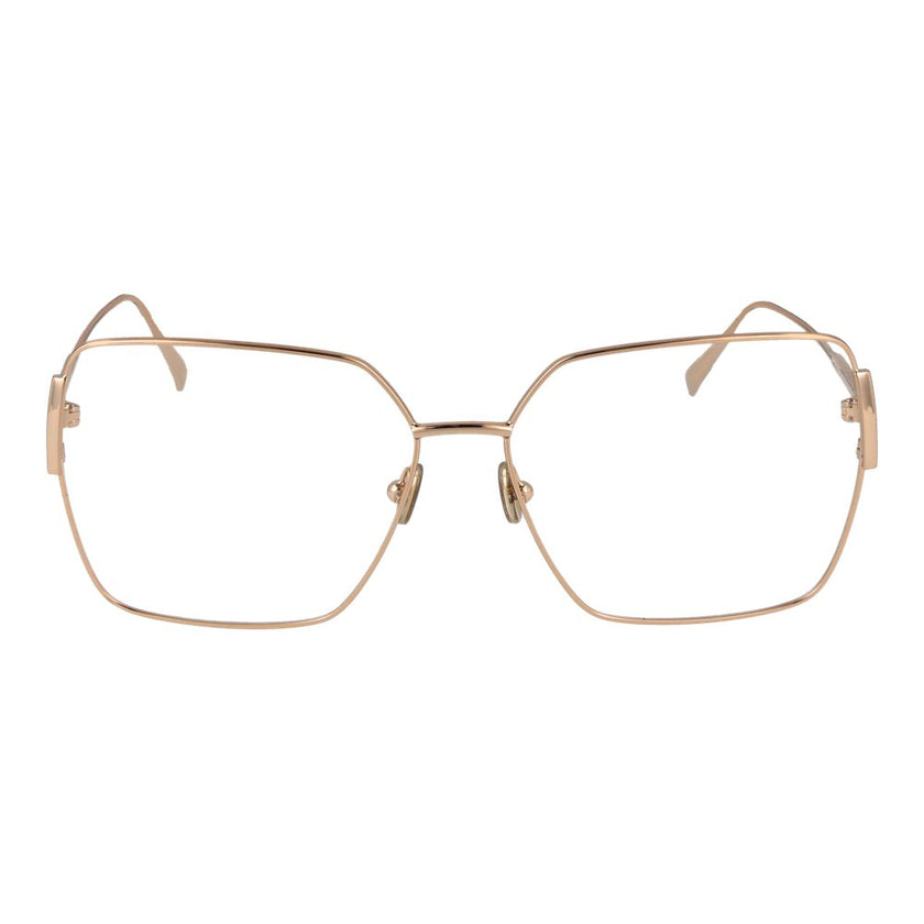 Tod's Gold Metal Glasses (Frames) Tod's