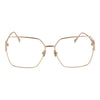 Tod's Gold Metal Glasses (Frames) Tod's