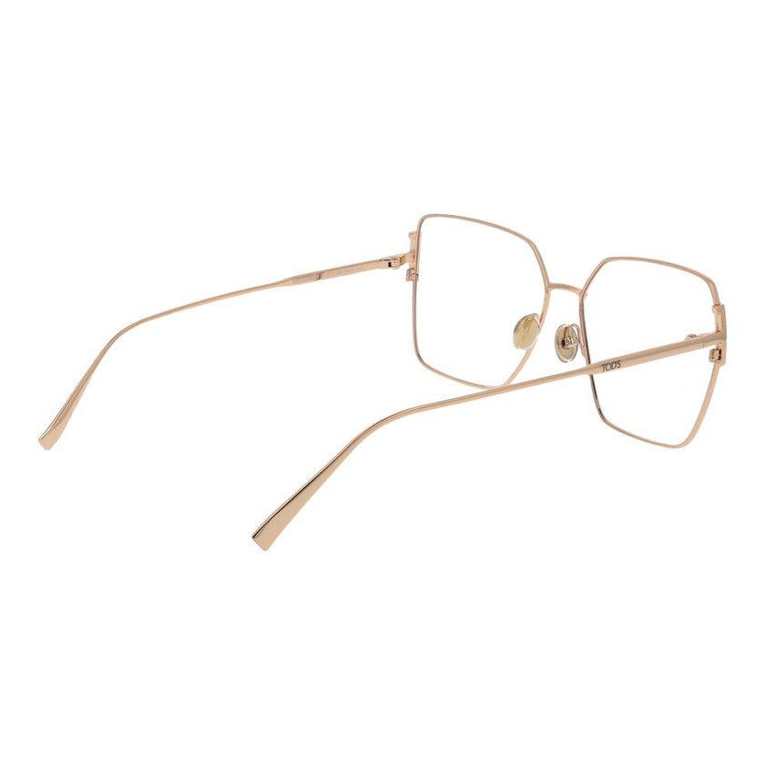 Tod's Gold Metal Glasses (Frames) Tod's