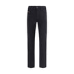 Diesel Black Cotton Slim Fit Jeans Diesel