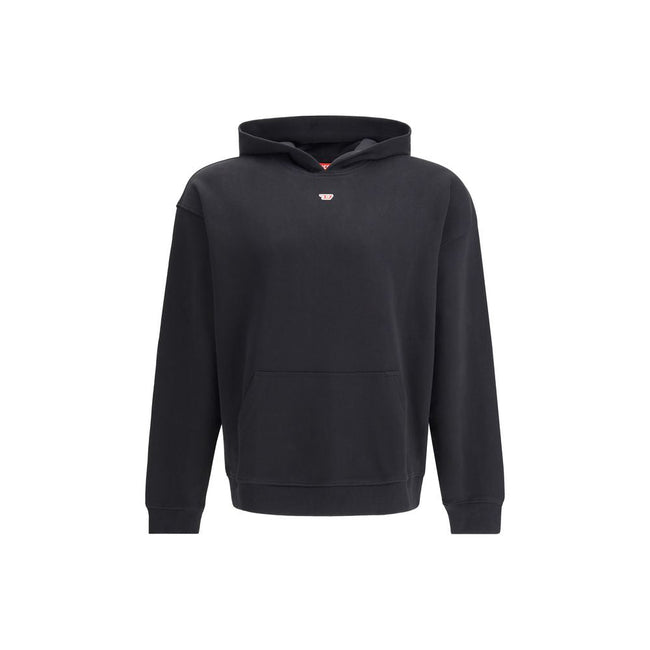Diesel Black Cotton Sweatshirt Diesel