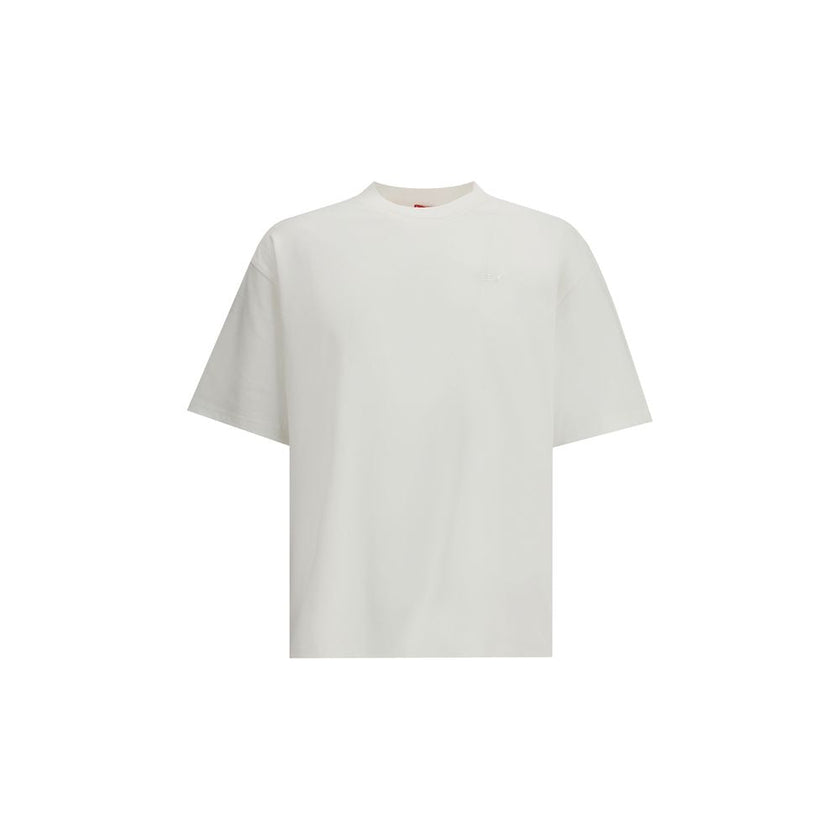 Diesel White Cotton T-Shirt Diesel