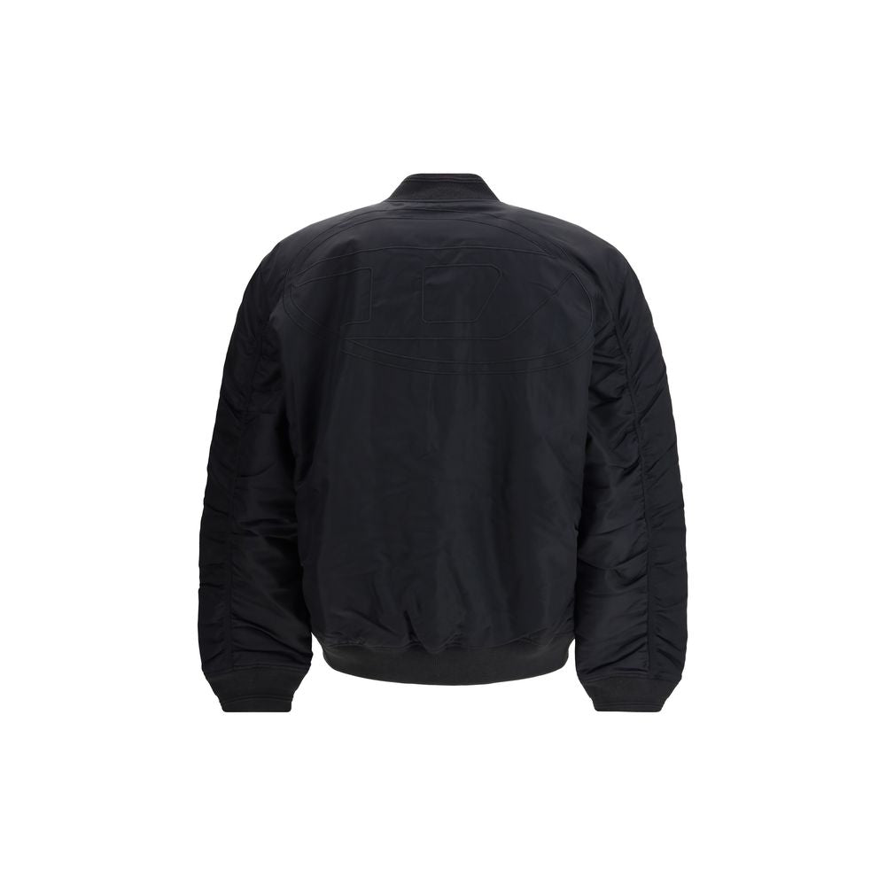Diesel Black Polyamide Bomber Diesel