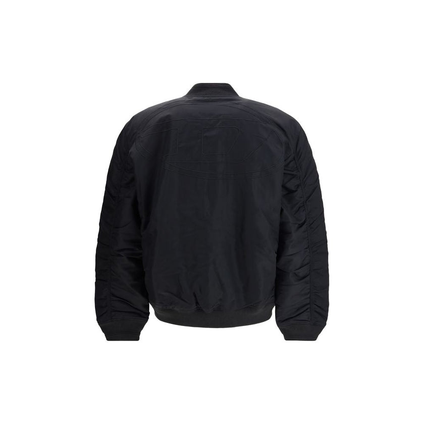 Diesel Black Polyamide Bomber Diesel