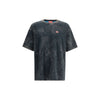 Diesel Black Cotton T-Shirt Diesel