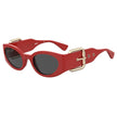 Moschino Red Resin Sunglasses Moschino