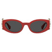 Moschino Red Resin Sunglasses Moschino