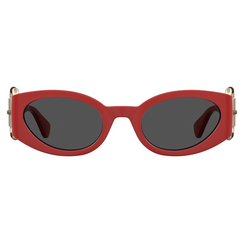 Moschino Red Resin Sunglasses Moschino