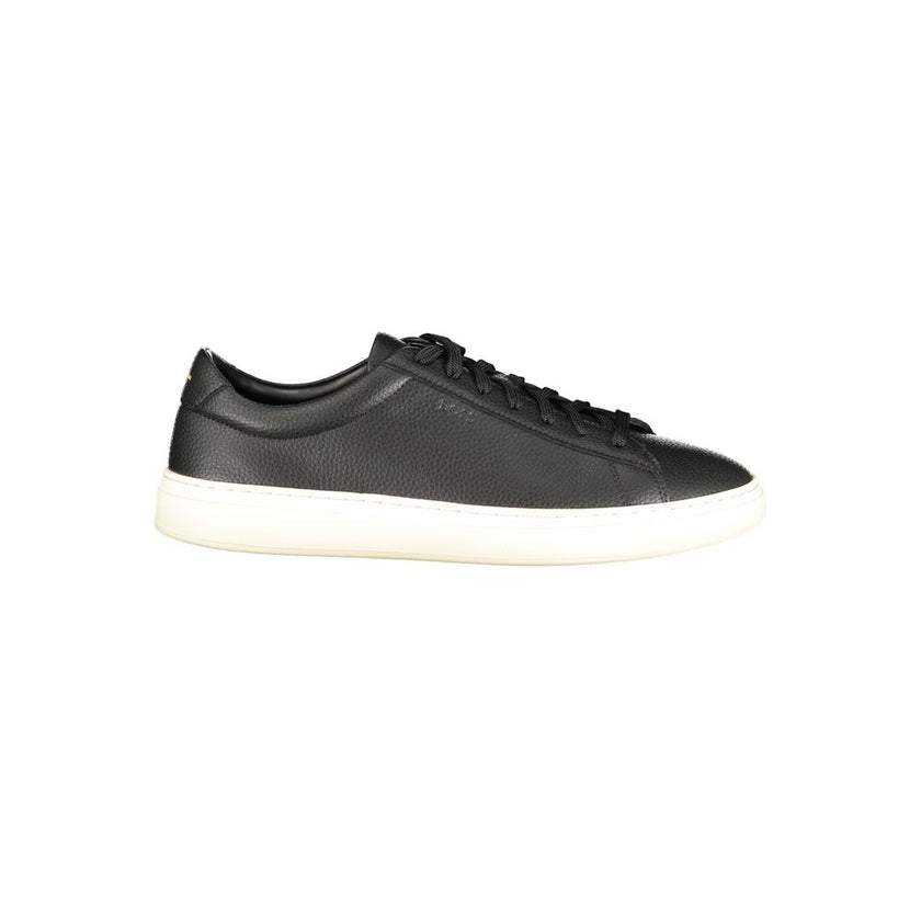 Hugo Boss Black Leather Men Sneaker Hugo Boss