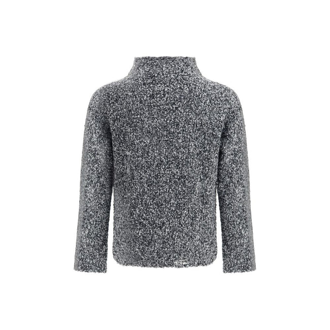 Diesel Gray Wool Sweater Diesel