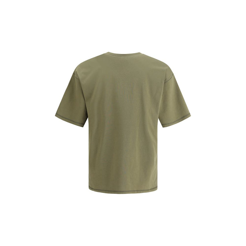 Diesel Green Cotton T-Shirt Diesel