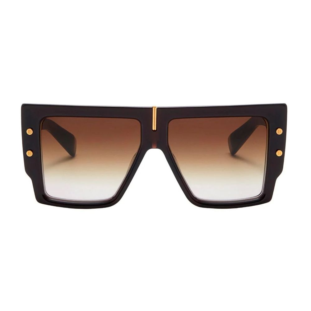 Balmain Brown Acetate Sunglasses Balmain