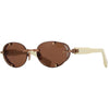 Balmain Brown Acetate Sunglasses Balmain