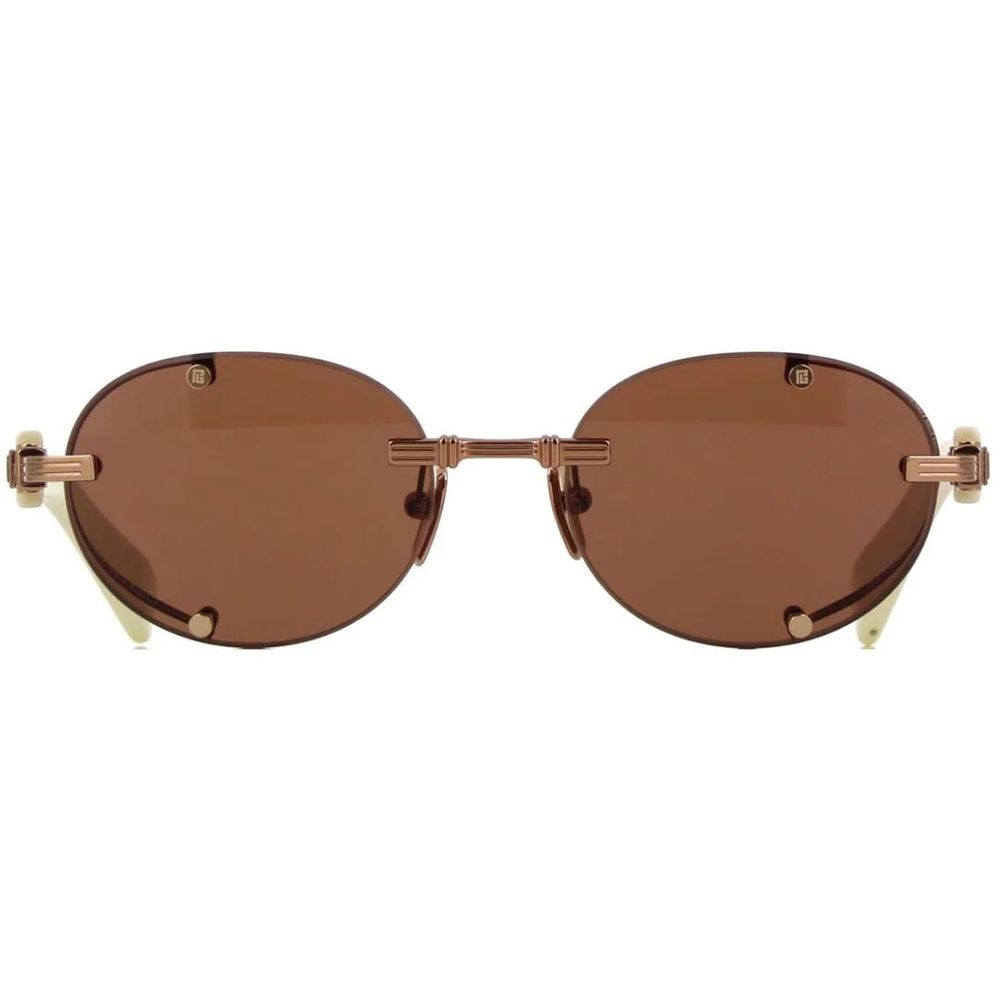 Balmain Brown Acetate Sunglasses Balmain