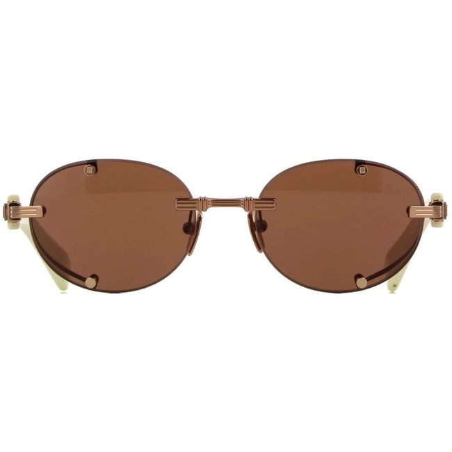 Balmain Brown Acetate Sunglasses Balmain