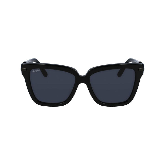 Ferragamo Black Acetate Sunglasses Ferragamo