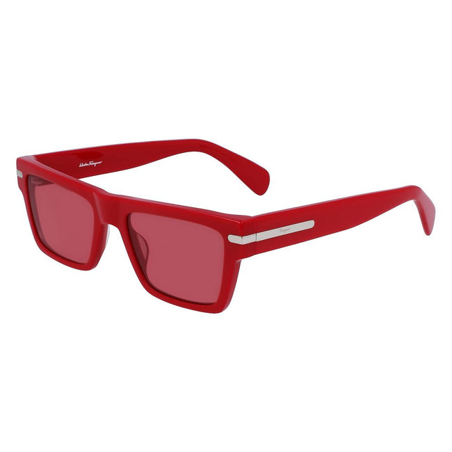 Ferragamo Red Acetate Sunglasses Ferragamo