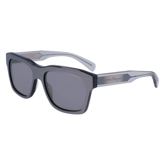 Ferragamo Gray Acetate Sunglasses Ferragamo