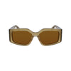 Ferragamo Green Acetate Sunglasses Ferragamo