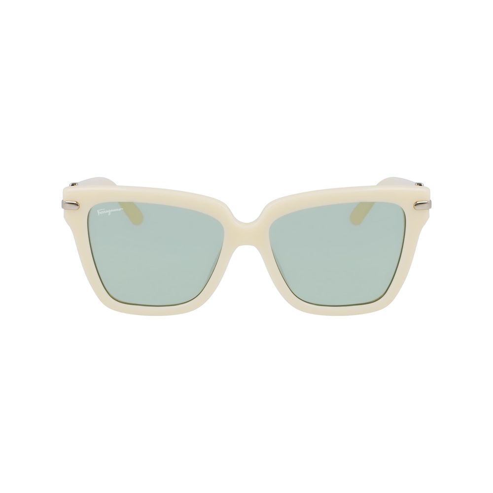 Ferragamo Gray Acetate Sunglasses Ferragamo