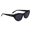 Ferragamo Black Acetate Sunglasses Ferragamo