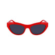 Ferragamo Red Acetate Sunglasses Ferragamo