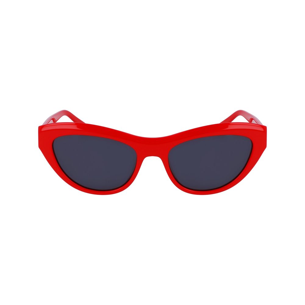 Ferragamo Red Acetate Sunglasses Ferragamo