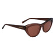 Ferragamo Brown Acetate Sunglasses Ferragamo