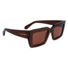 Ferragamo Brown Acetate Sunglasses Ferragamo