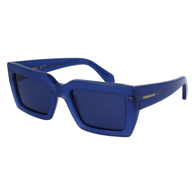 Ferragamo Blue Acetate Sunglasses Ferragamo