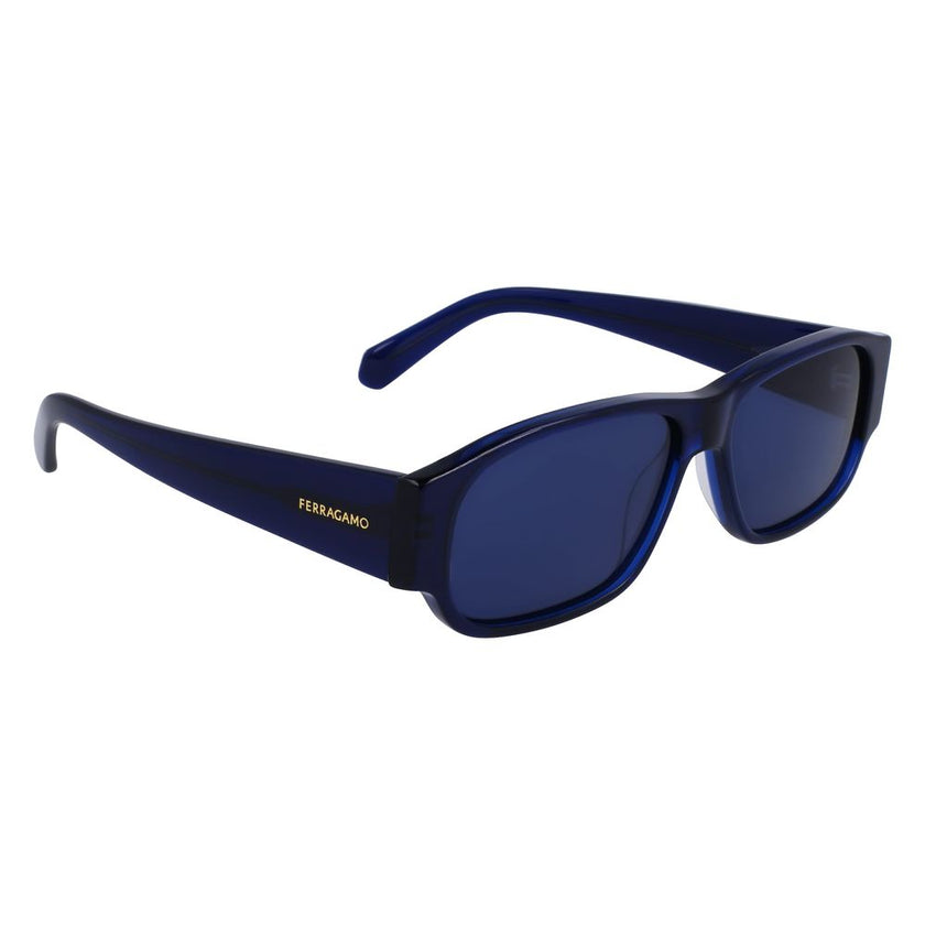 Ferragamo Blue Acetate Sunglasses Ferragamo