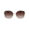 Ferragamo Gold Metal Sunglasses Ferragamo