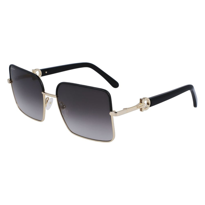 Ferragamo Gold Metal Sunglasses Ferragamo