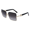 Ferragamo Gold Metal Sunglasses Ferragamo