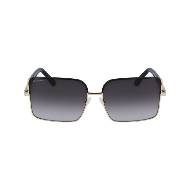Ferragamo Gold Metal Sunglasses Ferragamo