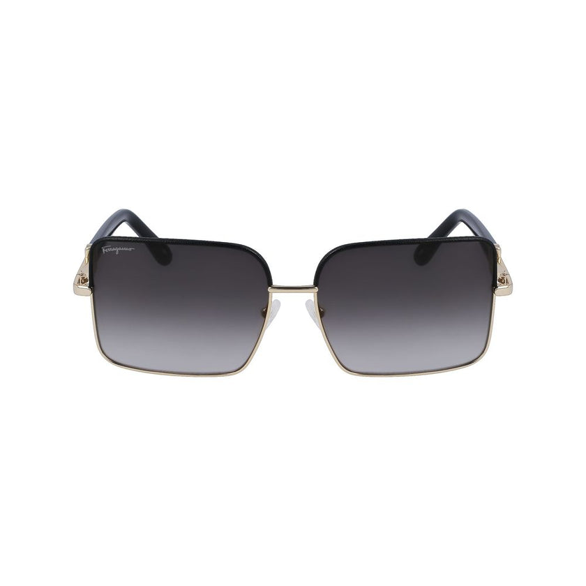 Ferragamo Gold Metal Sunglasses Ferragamo