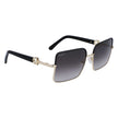 Ferragamo Gold Metal Sunglasses Ferragamo