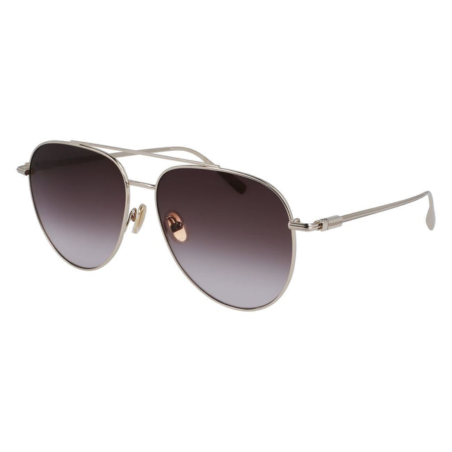 Ferragamo Gold Metal Sunglasses Ferragamo