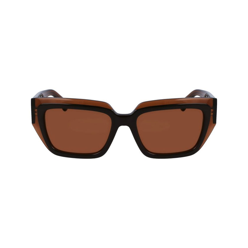 Ferragamo Brown Acetate Sunglasses Ferragamo
