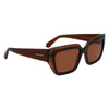 Ferragamo Brown Acetate Sunglasses Ferragamo