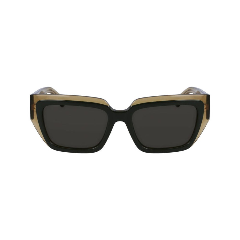Ferragamo Green Acetate Sunglasses Ferragamo