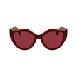 Ferragamo Red Acetate Sunglasses Ferragamo