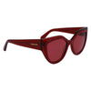 Ferragamo Red Acetate Sunglasses Ferragamo