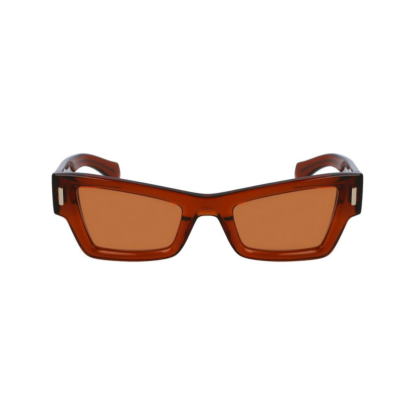 Ferragamo Brown Acetate Sunglasses Ferragamo