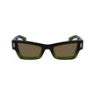 Ferragamo Green Acetate Sunglasses Ferragamo