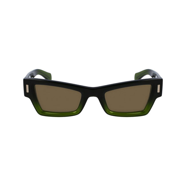 Ferragamo Green Acetate Sunglasses Ferragamo